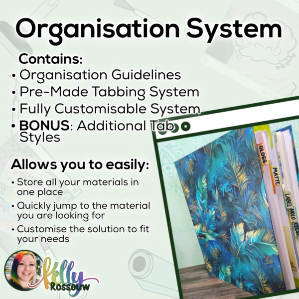 Printable Materials Organisation System - Image 2